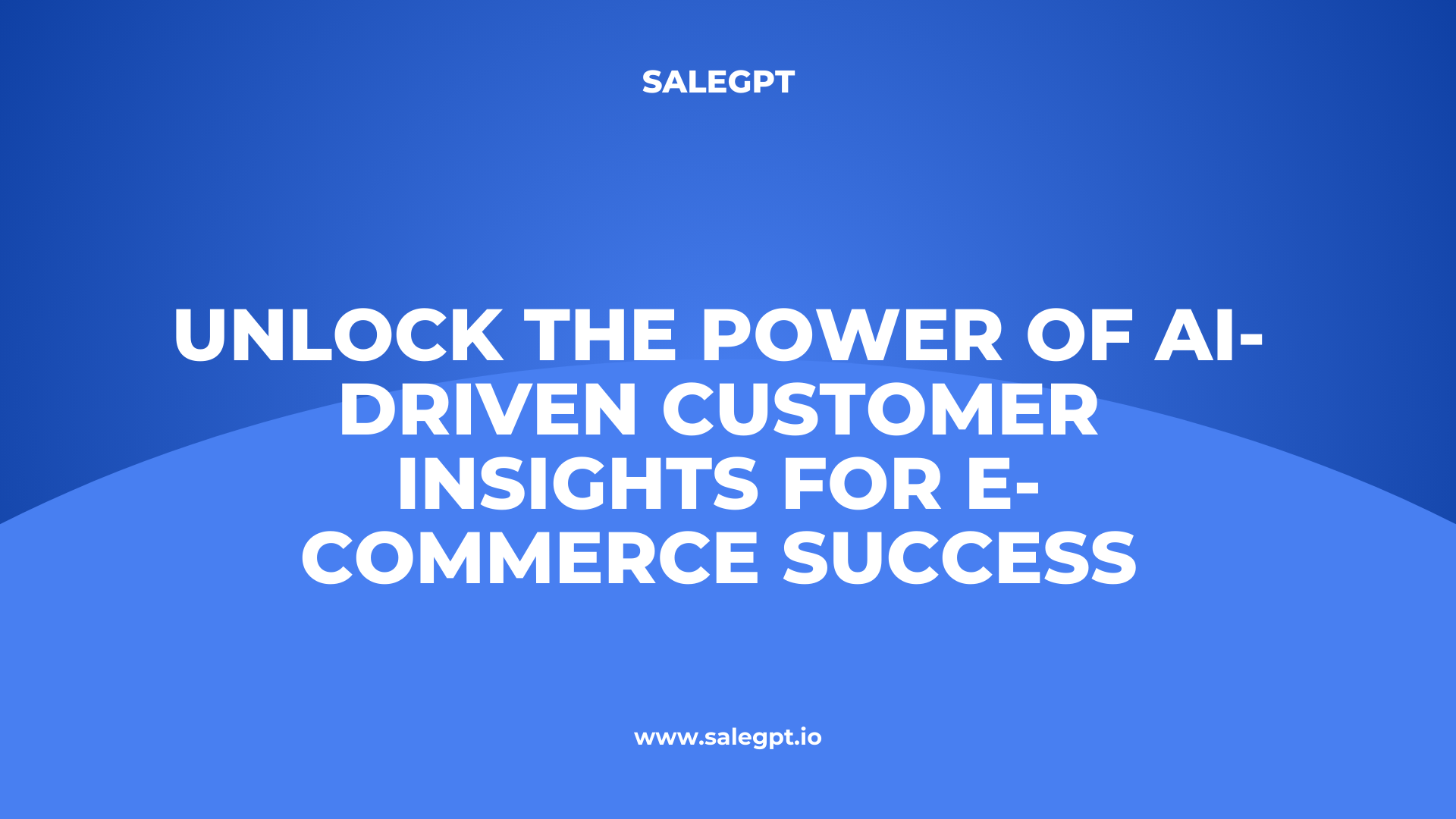 AI Customer Insights for E-commerce | Boost Sales with SaleAI AI Customer Insights for E-commerce | Boost Sales with SaleAI