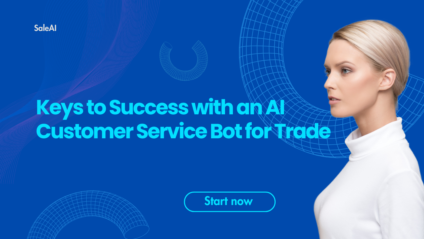 AI Бот для обслуживания клиентов для торговли: SaleAI Keys