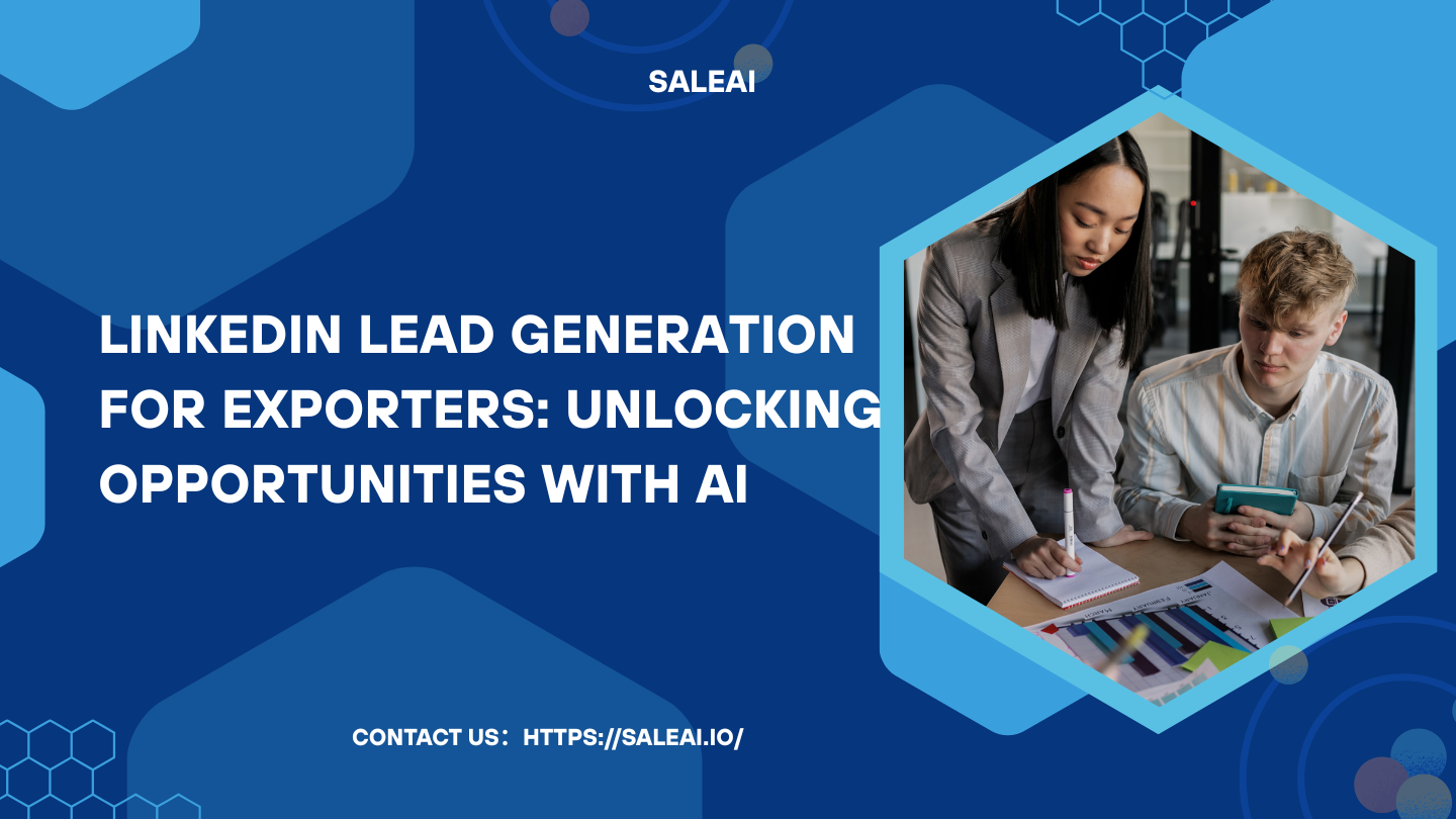 جيل LinkedIn الرصاص للمصدرين | أدوات ساليا جيل LinkedIn الرصاص للمصدرين | أدوات ساليا