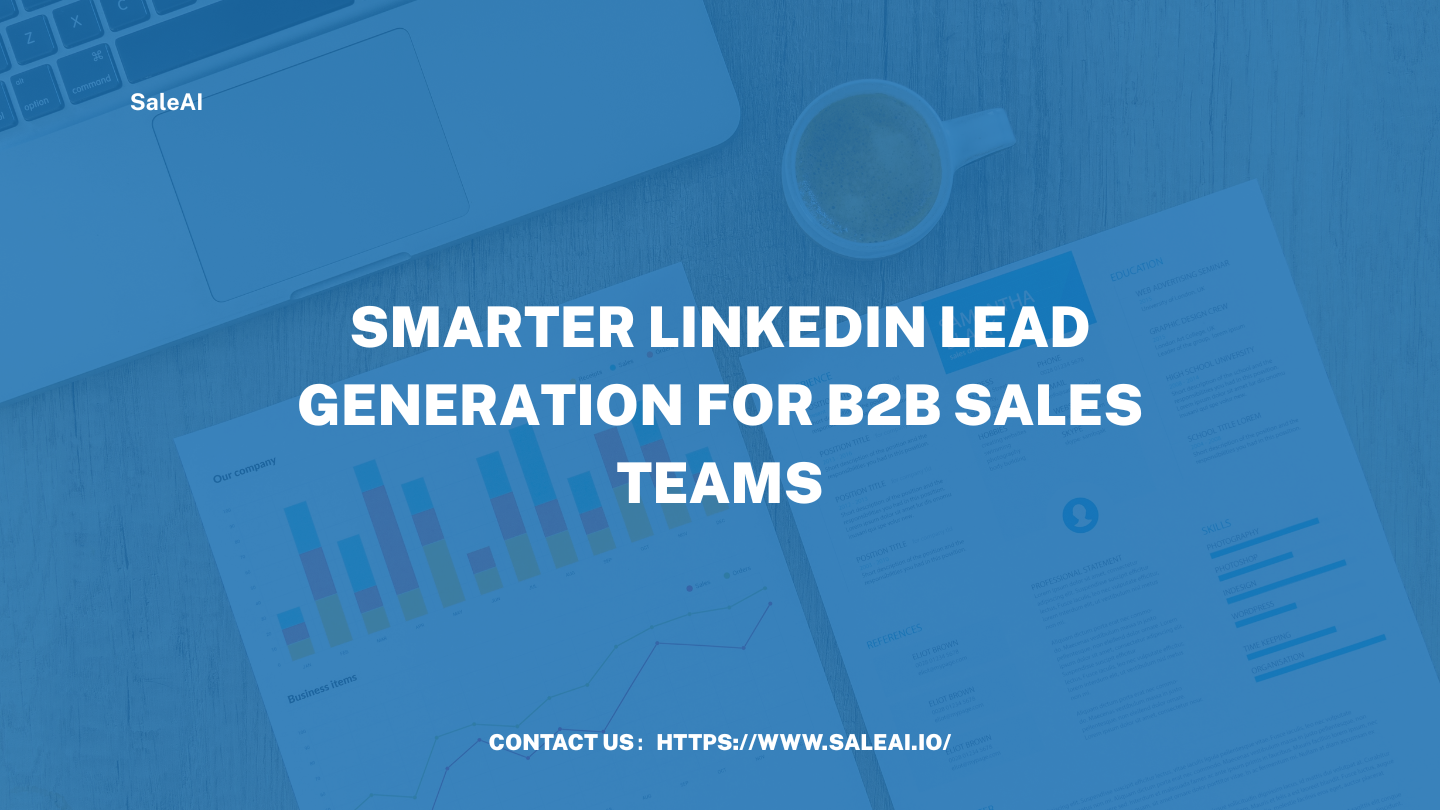 أصبح جيل LinkedIn Lead سهلاً مع Saleai | ESTRPRISESCOPE أصبح جيل LinkedIn Lead سهلاً مع Saleai | ESTRPRISESCOPE