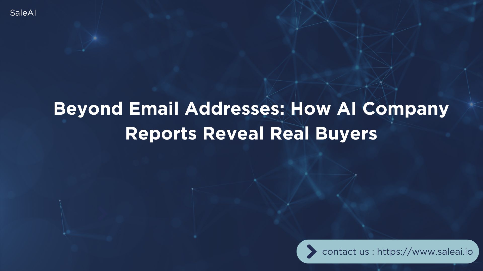 SaleAI Company Insight Agent using AI to match buyers across LinkedIn and customs data
