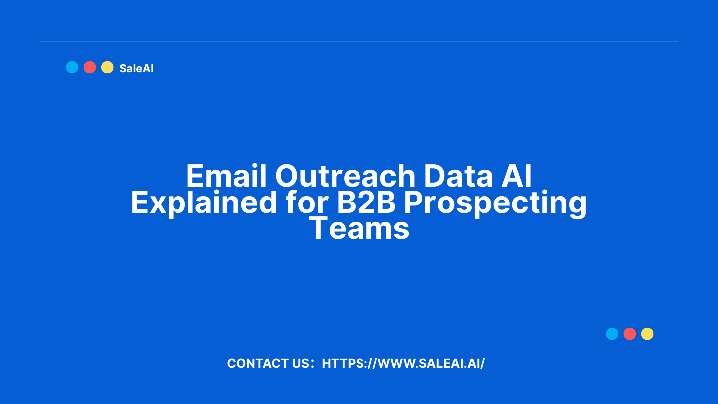 Explicación de los datos de difusión por correo electrónico para los equipos de prospección B2B